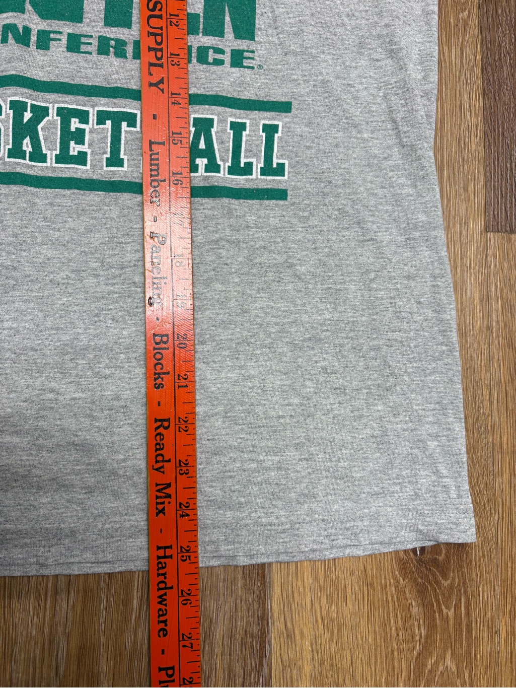 Finish Line Gray And Green Michigan State Basketball Tee — image 4 of 8